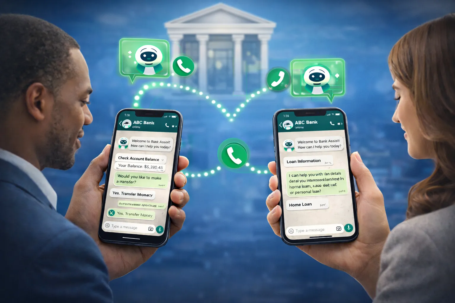 AI WhatsApp Chatbots for Banks